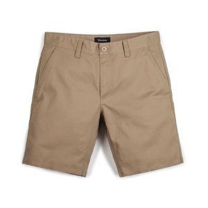 NWT Men's Brixton Chino Short in Khaki - Size 30